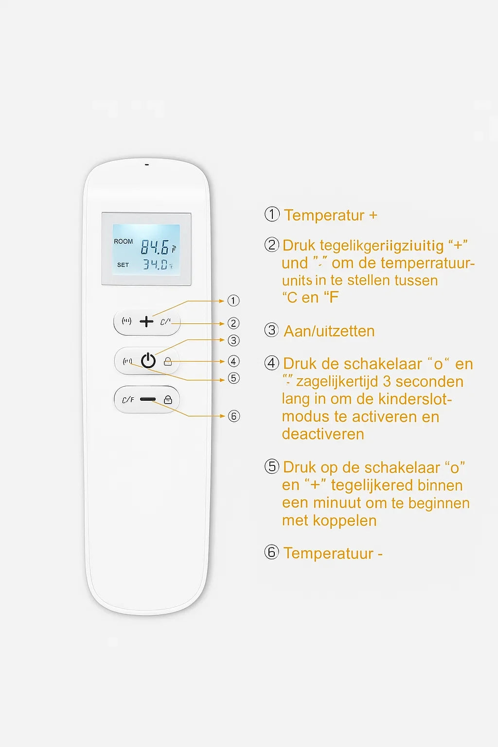 QH-ThermoAura Série Wi-Fi Rond 750 W diamètre 55,4 cm