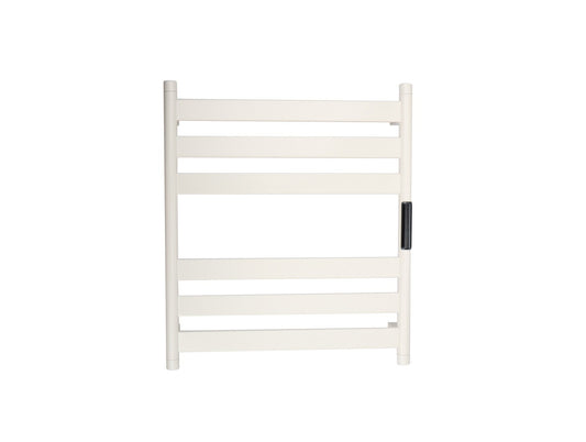 Radiateur sèche-serviettes électrique noir avec thermostat A-CS06G-W