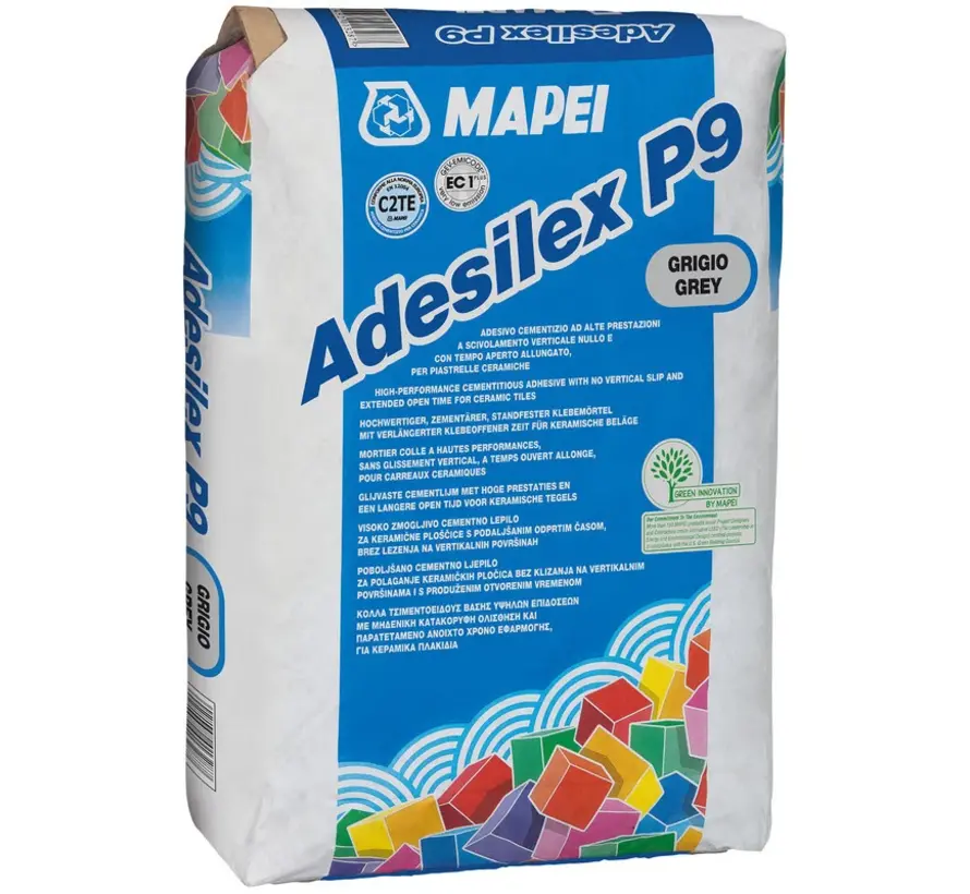 Adhésif d'égalisation et de carrelage