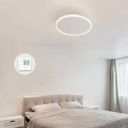 Série QH-GlowRing panneau infrarouge avec éclairage LED 56 cm 750 W