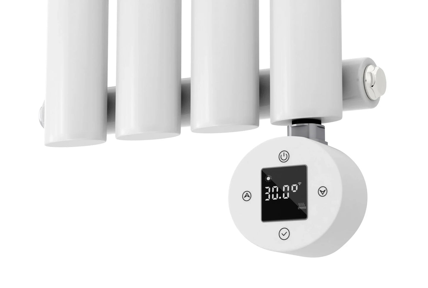 Radiateur électrique vertical blanc Calysta 1000Watt
