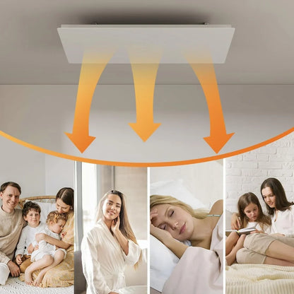 Panneau infrarouge Wifi QH-ThermoAura Série 1150 watts 87x33 cm