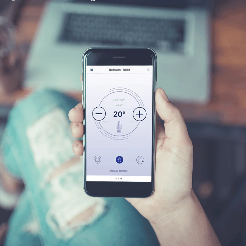 Chauffage électrique Adax neo Wifi noire