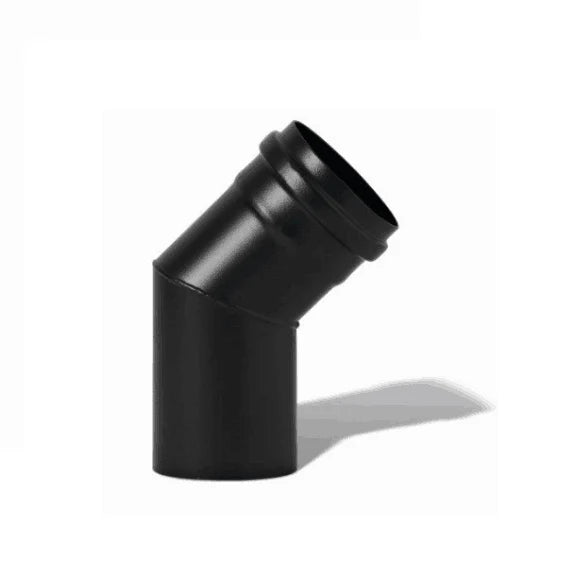 Ensemble de tuyaux de poêle à granulés - Ø 80 mm - acier au carbone - solution complète