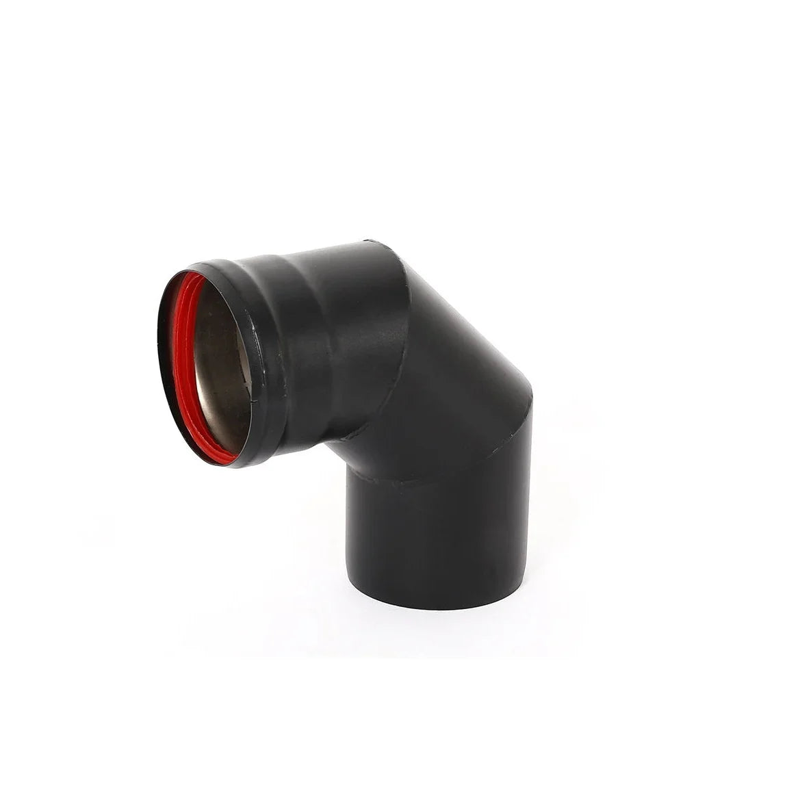 Ensemble de tuyaux de poêle à granulés - Ø 80 mm - acier au carbone - solution complète