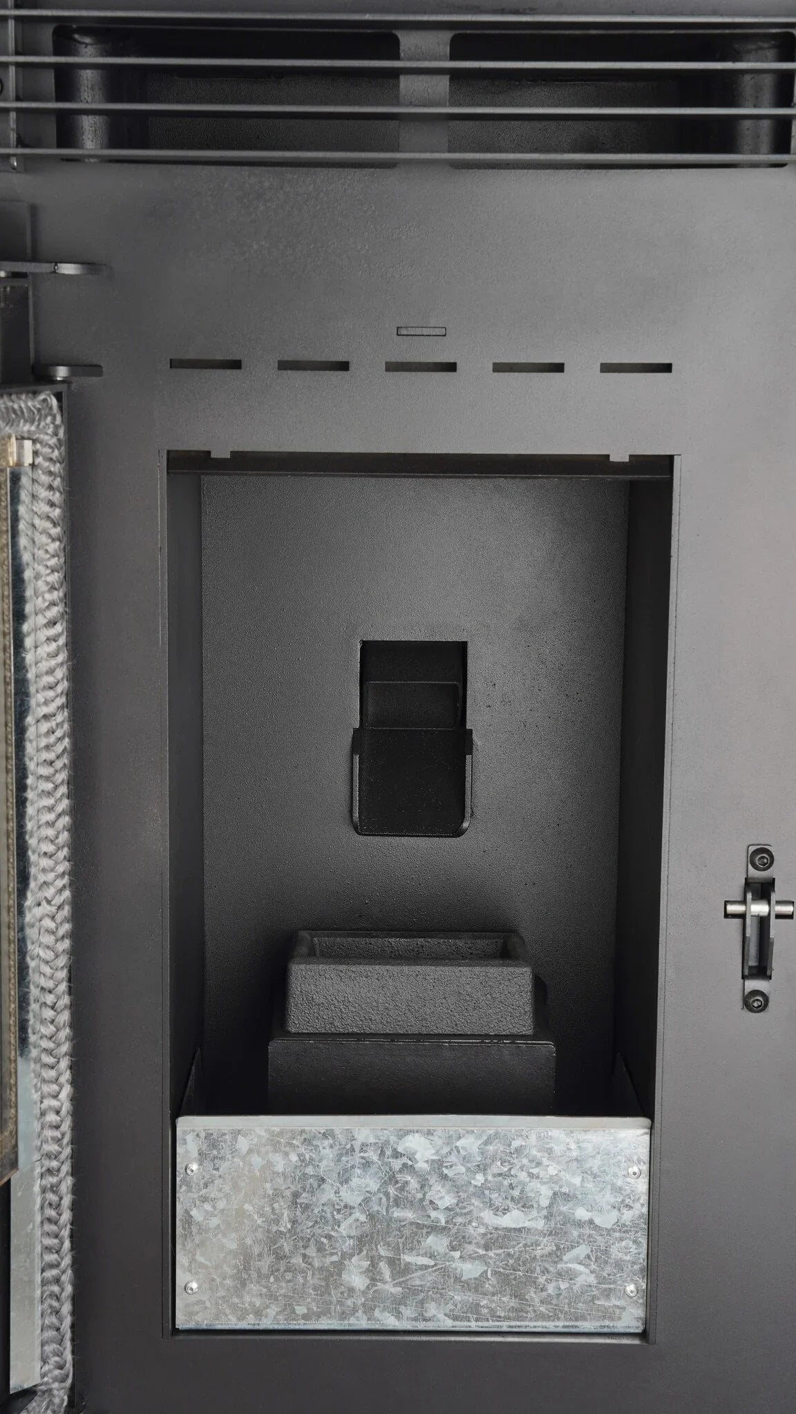 Poêle à granulés - 9,9 kW - pour 80-100 m² - 5 niveaux - minuterie - CR9 - double porte