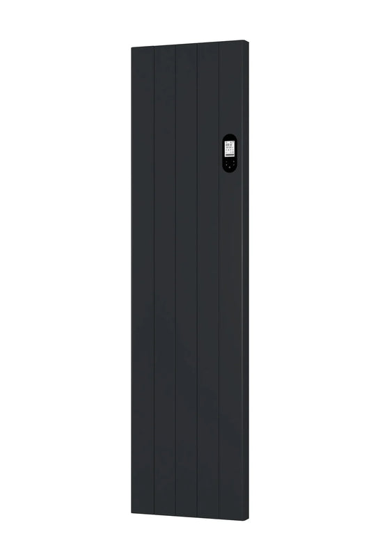 Chauffage de qualité radiateur vertical Civetta noir