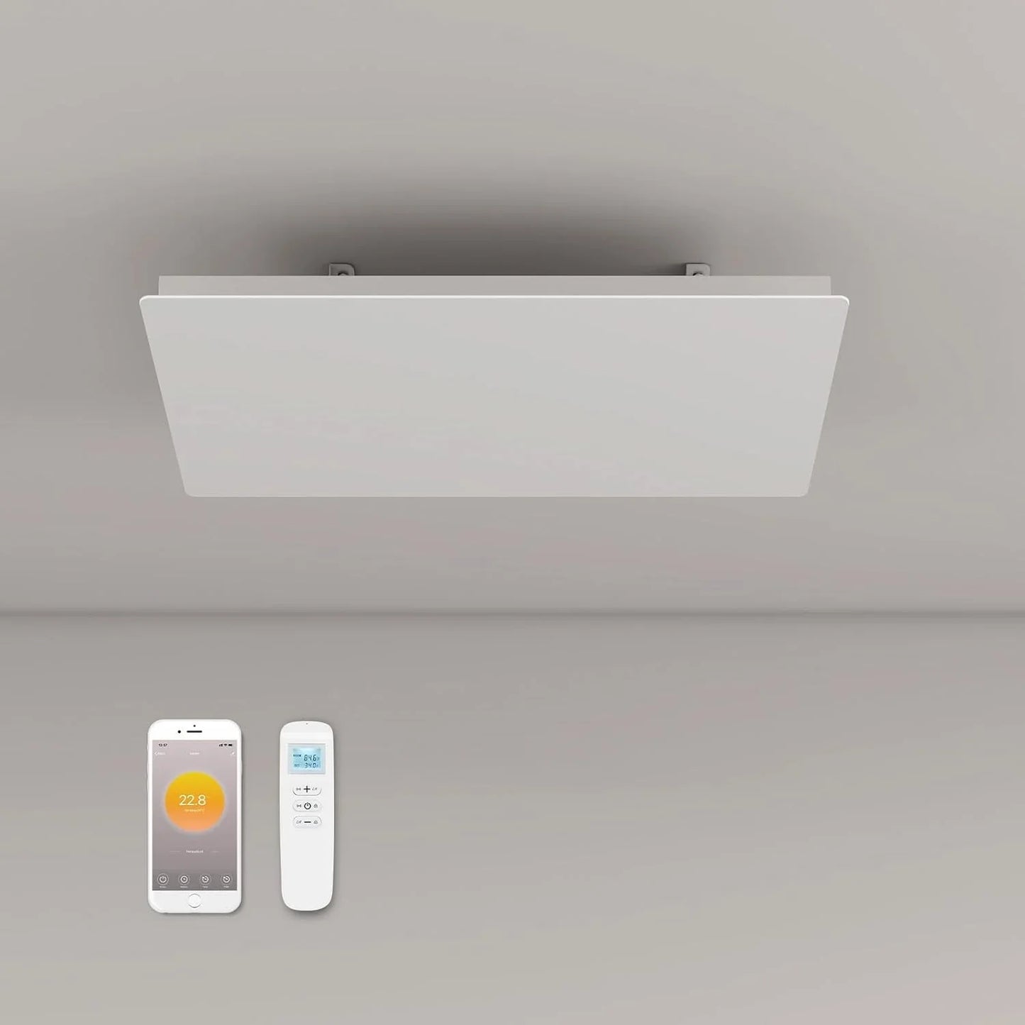 QH-ThermoAura Série Wifi panneau infrarouge 750 watts 61x33 cm
