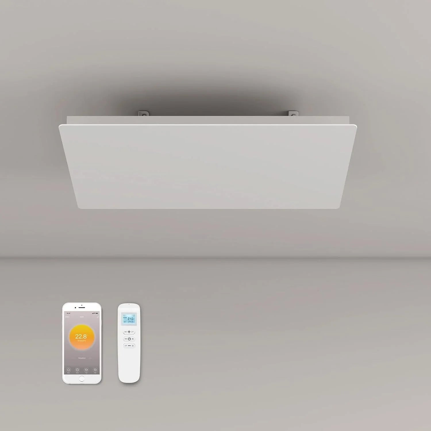 QH-ThermoAura Série Wifi panneau infrarouge 750 watts 61x33 cm