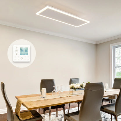 Panneau infrarouge QH-InfraGlow avec éclairage LED 135x39 cm 1700 watts