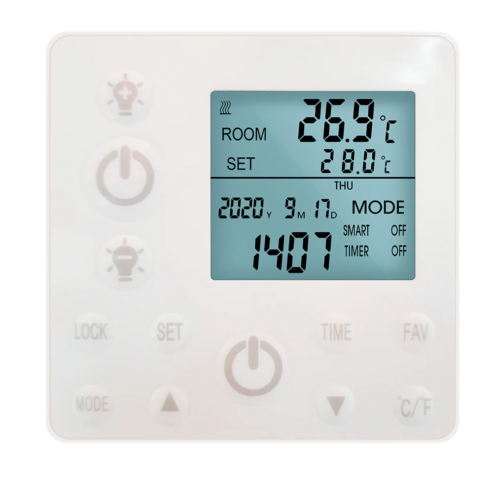 Panneau infrarouge QH-InfraGlow avec éclairage LED 135x39 cm 1700 watts