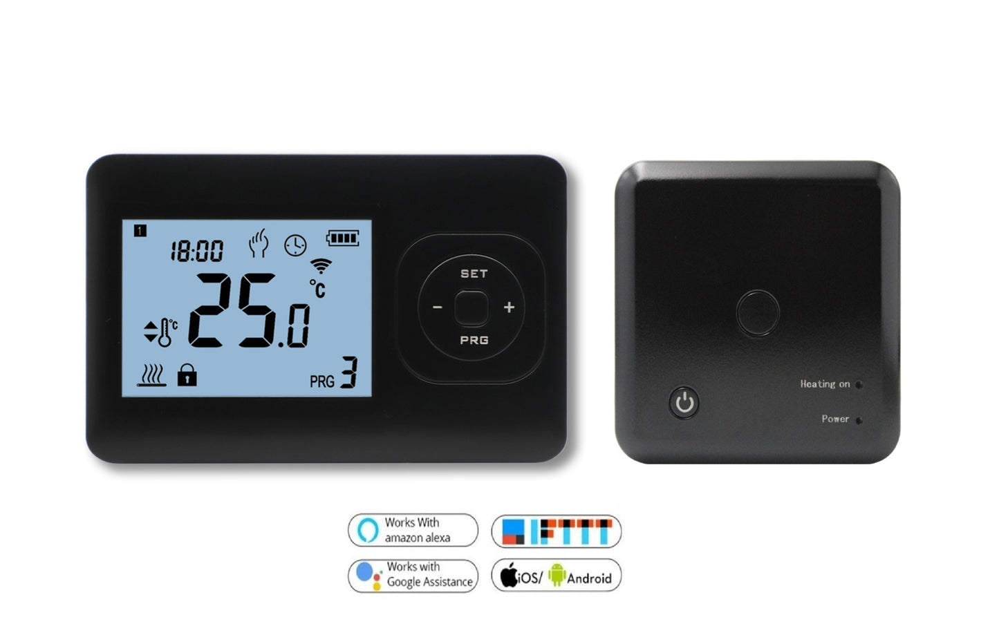 Infrarood terrasheater Thermolux met wifi en thermostaat