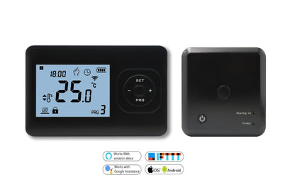 Infrarood terrasheater Thermolux met wifi en thermostaat