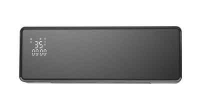 Chauffage mural en céramique ThermoBlack avec thermostat Wifi