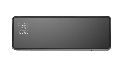 Chauffage mural en céramique ThermoBlack avec thermostat Wifi