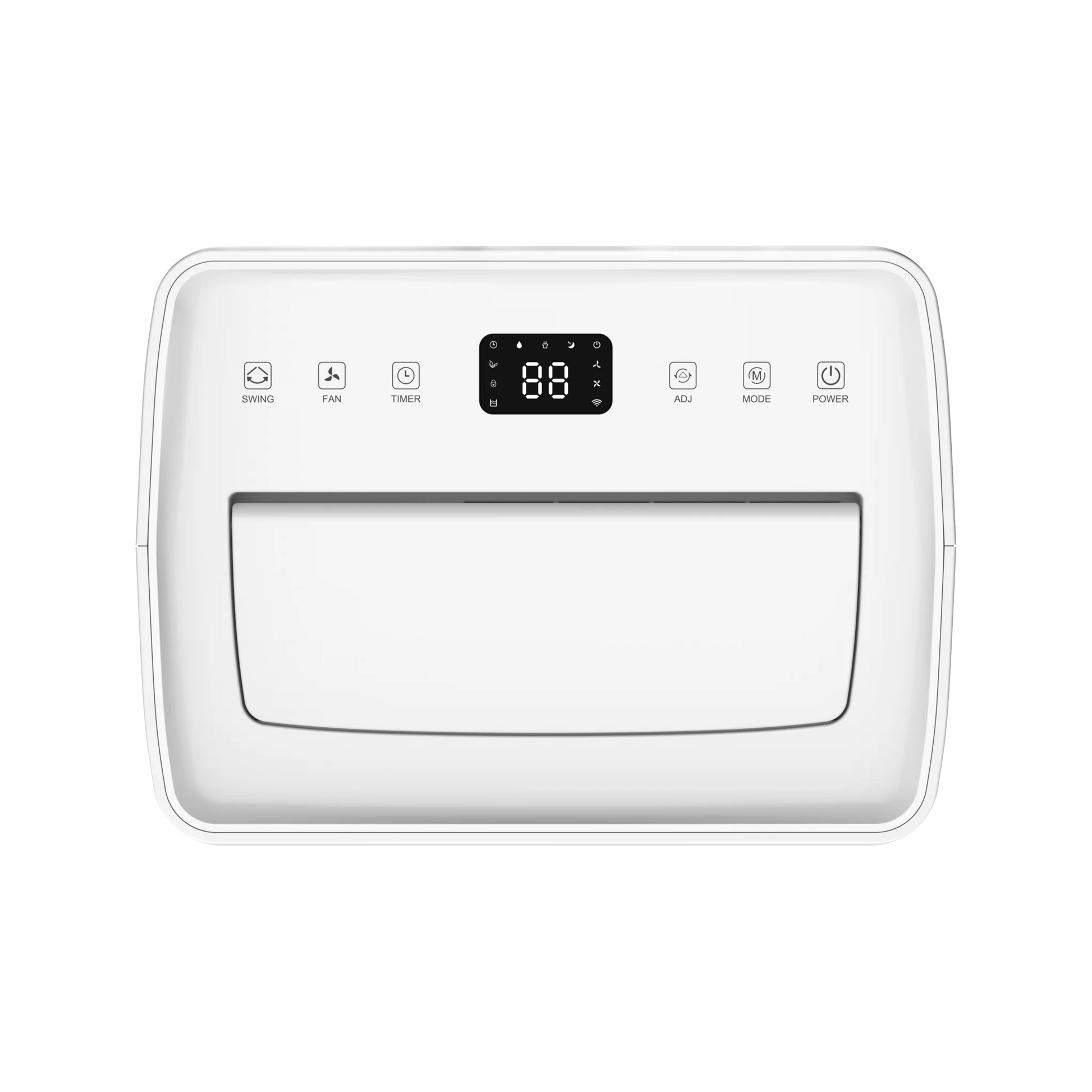 Slimme luchtontvochtiger compact 20 Liter Wifi met carbon filter