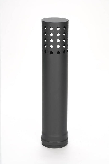 Ensemble de tuyaux pour poêle à granulés - Ø 100 mm - acier au carbone - Modèle non électrique