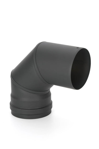 Ensemble de tuyaux pour poêle à granulés - Ø 100 mm - acier au carbone - Modèle non électrique