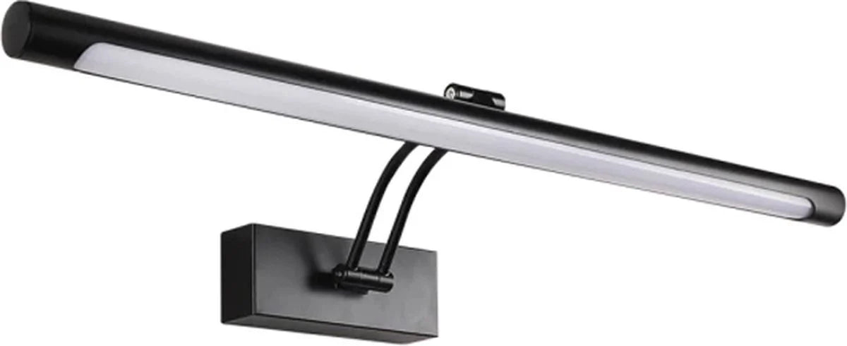Lampe miroir éclairage LED noir réglable