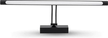 Lampe miroir éclairage LED noir réglable