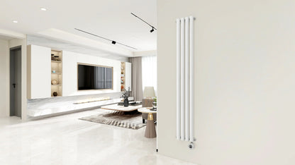 Tweedekans - Elektrische radiator verticaal wit Calysta 1000Watt - Default