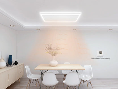 Tweedekans - QH-HL Serie infraroodpaneel met LED verlichting 63 x 108 cm - 700Watt - Default