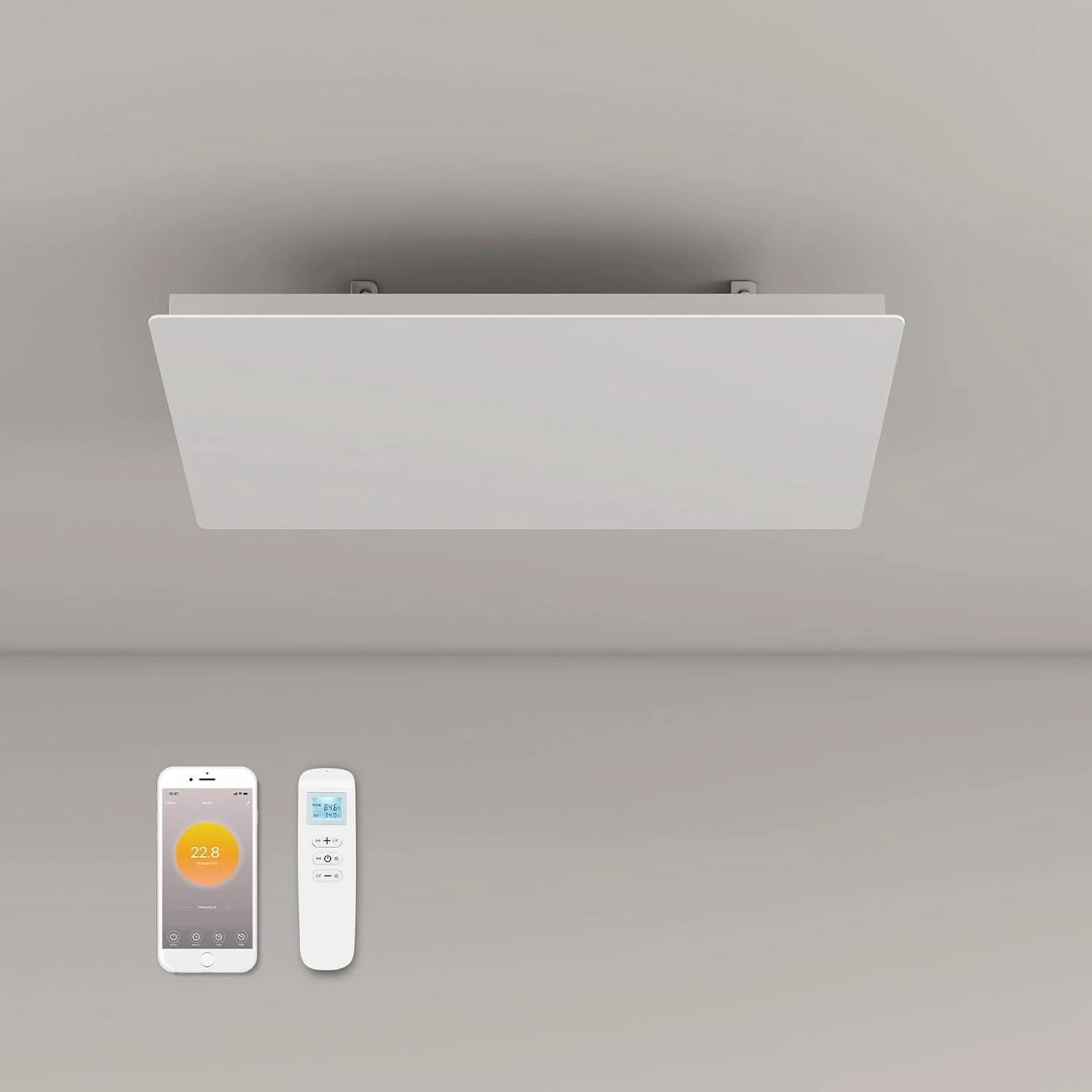 Tweedekans - QH-ThermoAura Serie Wifi infraroodpaneel 750watt 61x33 cm - Default