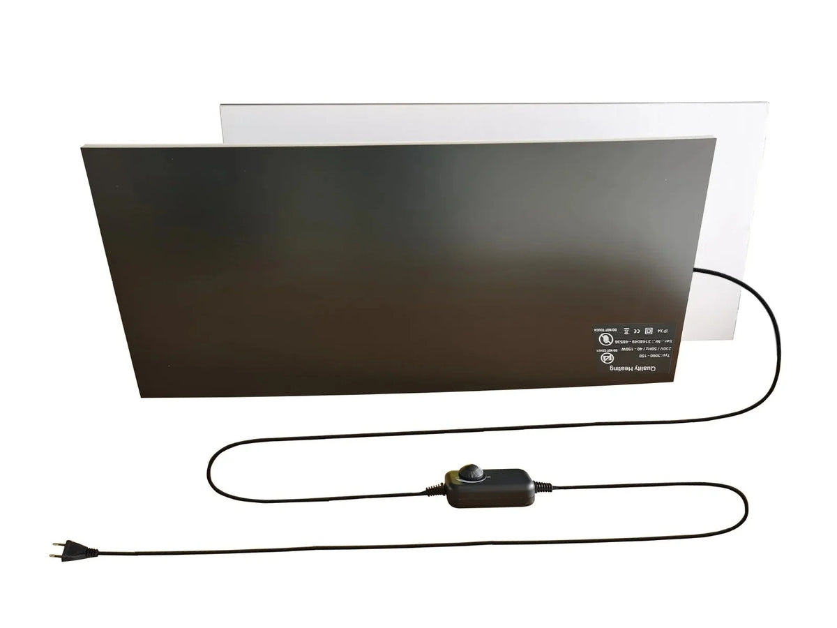 Infrarood bureau verwarming fiber plaat zelf plakkend 150Watt inclusief dimmer
