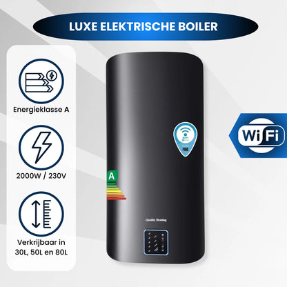 30 Liter Performance QH Wifi dual elektrische boiler met digitale bediening