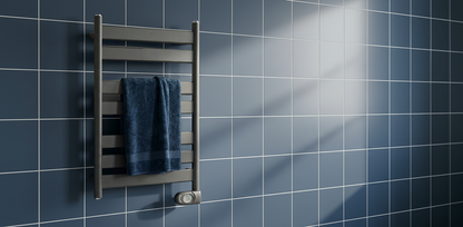 Adax Wave elektrische handdoekradiator Black