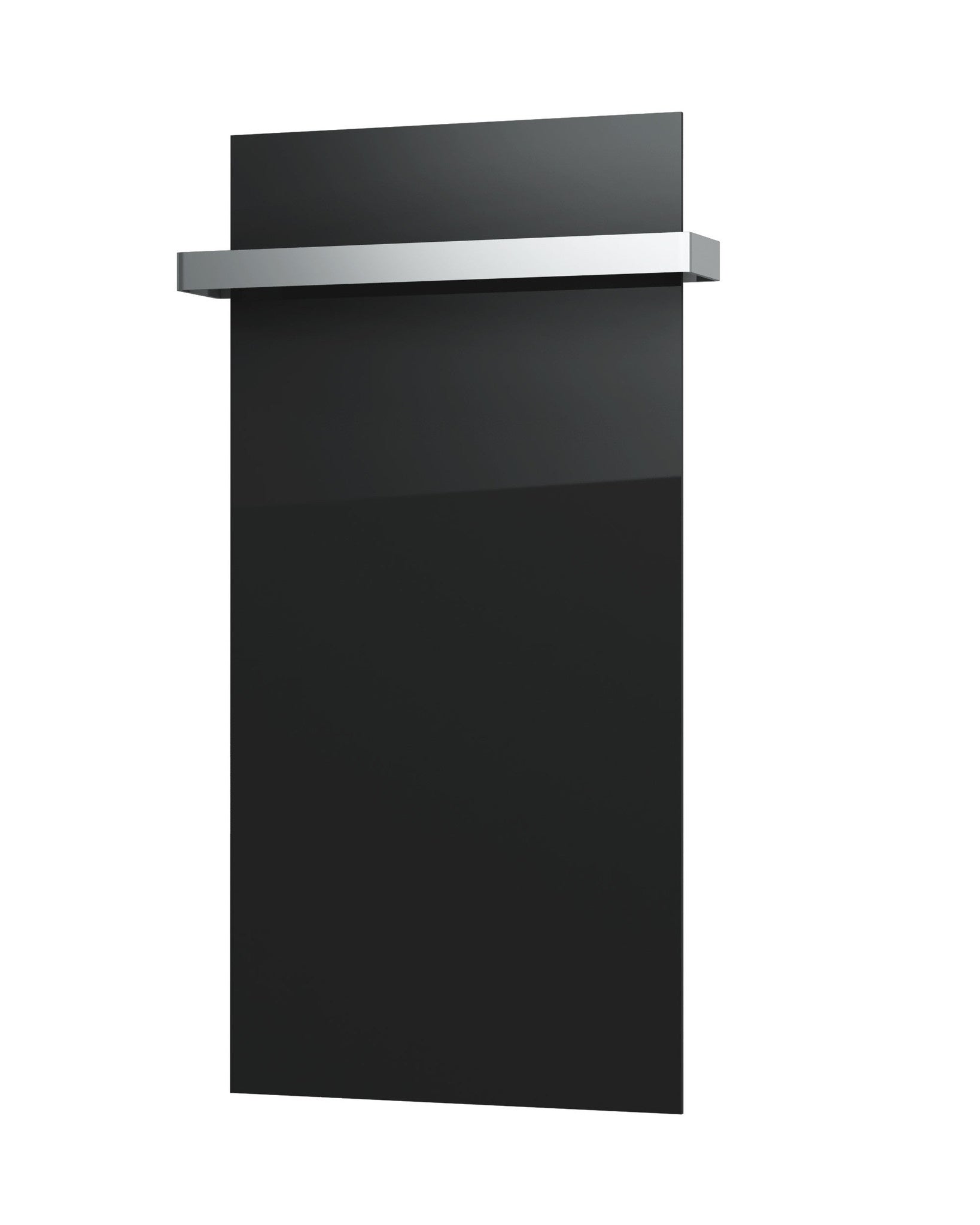 Tweedekans - Ecosun GS-Serie infraroodpanelen wit of zwart wand of plafond - Afmetingen: 60 x 60 cm 300Watt, Afwerking: Wit glas, Towel Rail: Zonder towel rail en toebehoren (alleen het paneel)