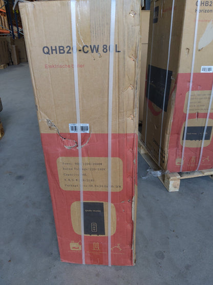 Tweedekans - 80 Liter QH dual tank elektrische boiler met digitale bediening - Default