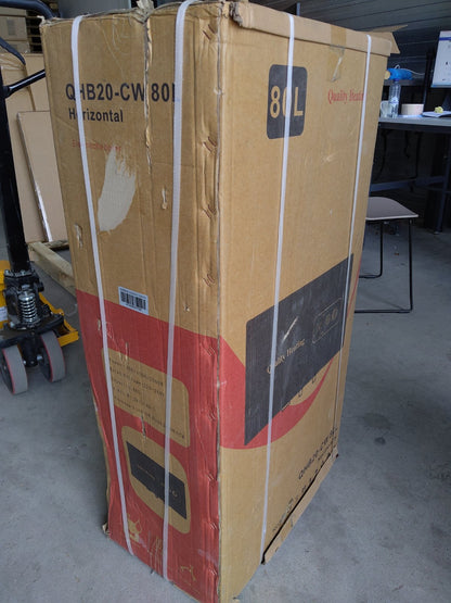 Tweedekans - 80 Liter QH dual horizontaal elektrische boiler met digitale bediening - 80 Liter QH dual horizontaal elektrische boiler met digitale bediening