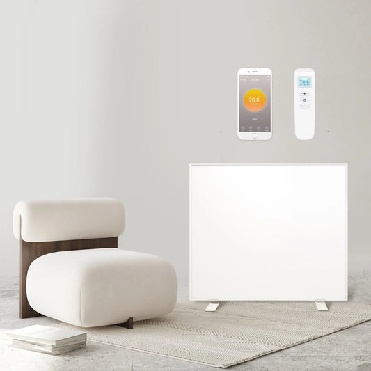 Tweedekans - QH-OR Serie verplaatsbaar infraroodpaneel 350, 450 of 700Watt - QH-OR Serie verplaatsbaar 60,5 x 120,5 cm - 700Watt