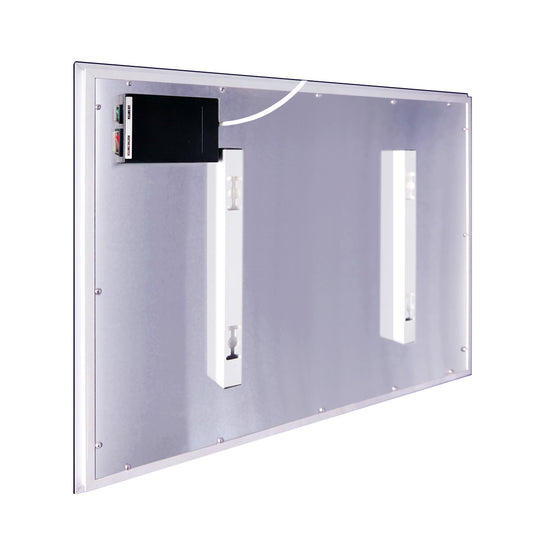 Tweedekans - Spiegel infrarood verwarming met led verlichting 60 x 120 cm 700Watt - Default