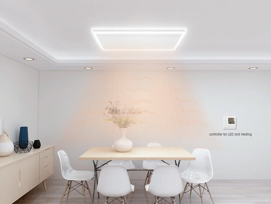 Tweedekans - QH-HL Serie infraroodpaneel met LED verlichting 63 x 128 cm - 840Watt - Default
