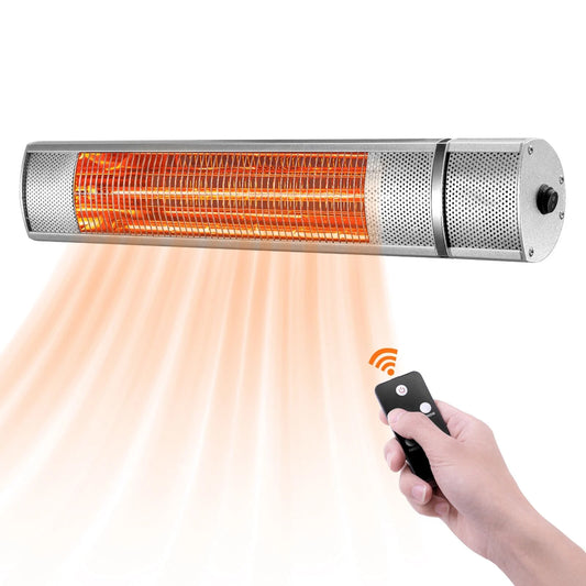 Tweedekans - QH-TH Golden heater infrarood met afstandsbediening - 2000Watt