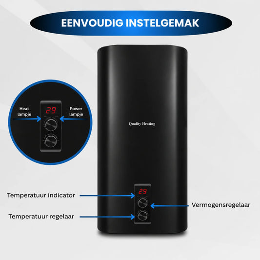 Tweedekans - 30 Liter QH dual elektrische boiler met digitale bediening - Default