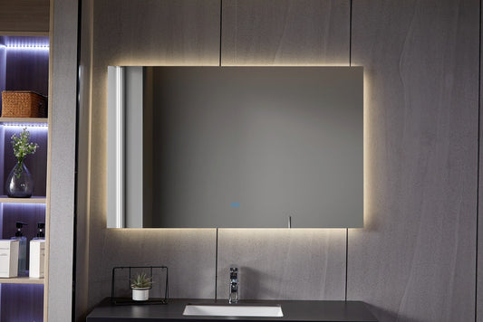Tweedekans - Spiegel frameloos met led, anti-condens 75 x 140 cm - Default