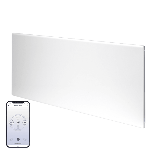 Tweedekans - Adax neo Wifi elektrische verwarming - 1400 Watt 21 x 186 cm