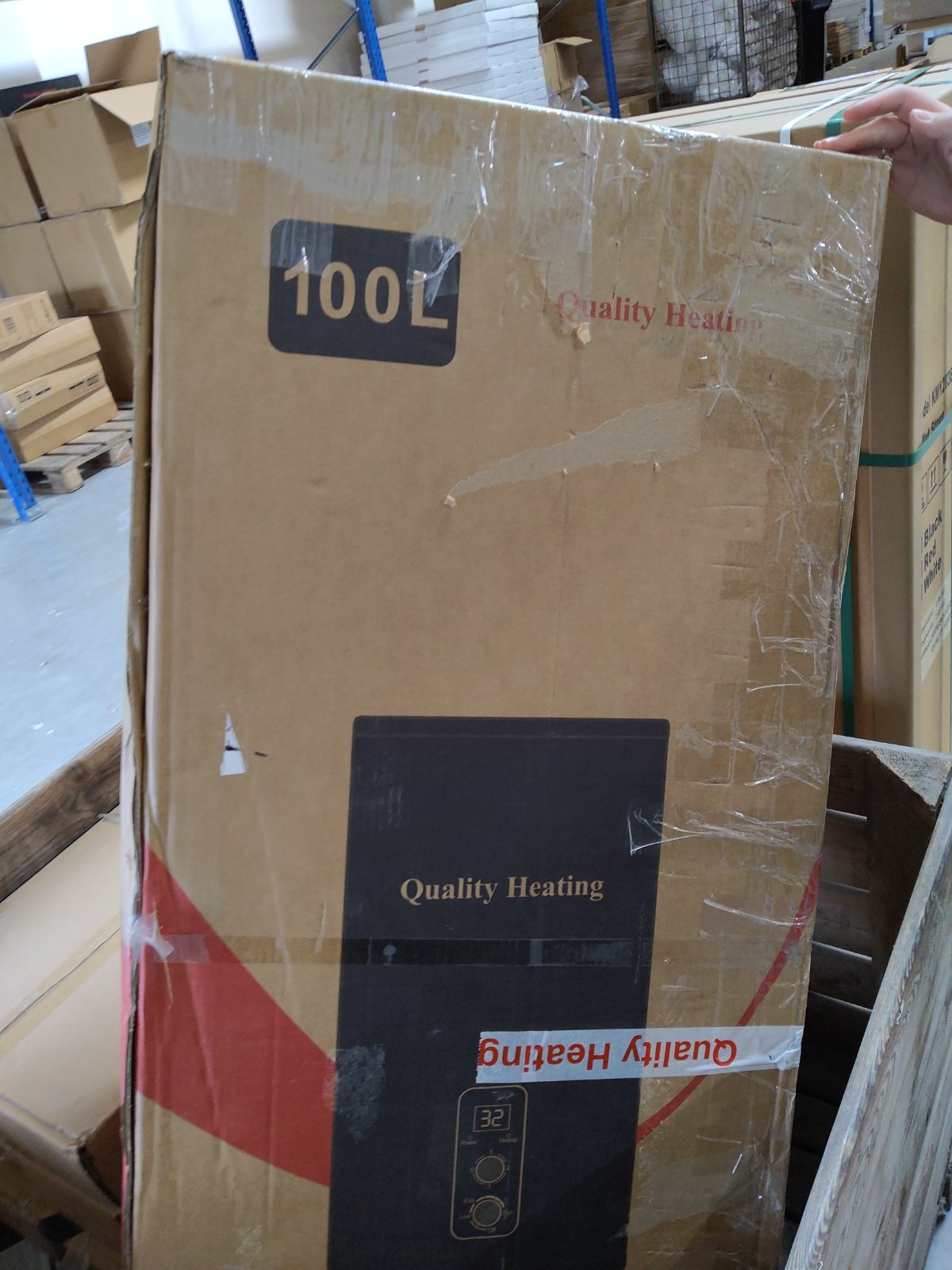 Tweedekans - 100 Liter QH dual elektrische boiler met mechanische bediening - Default