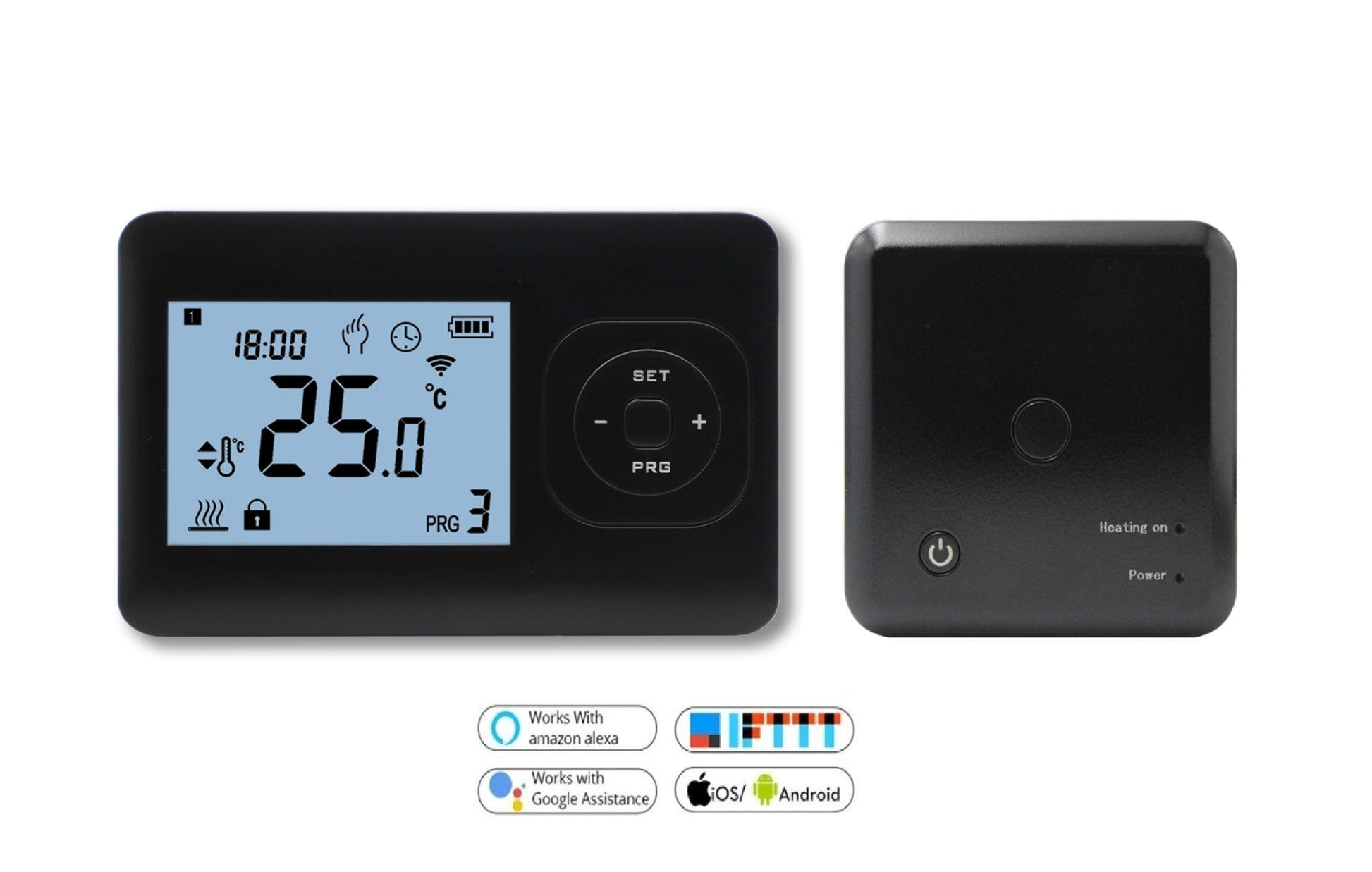 Tweedekans - Infrarood terrasheater Thermolux met wifi en thermostaat - 2400Watt