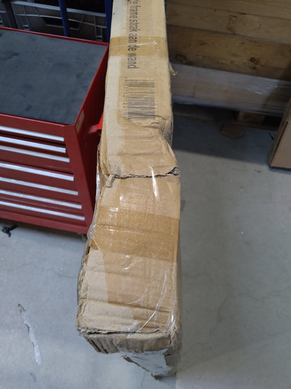 Tweedekans - Spiegel rond 100 cm met zwart frame - Default