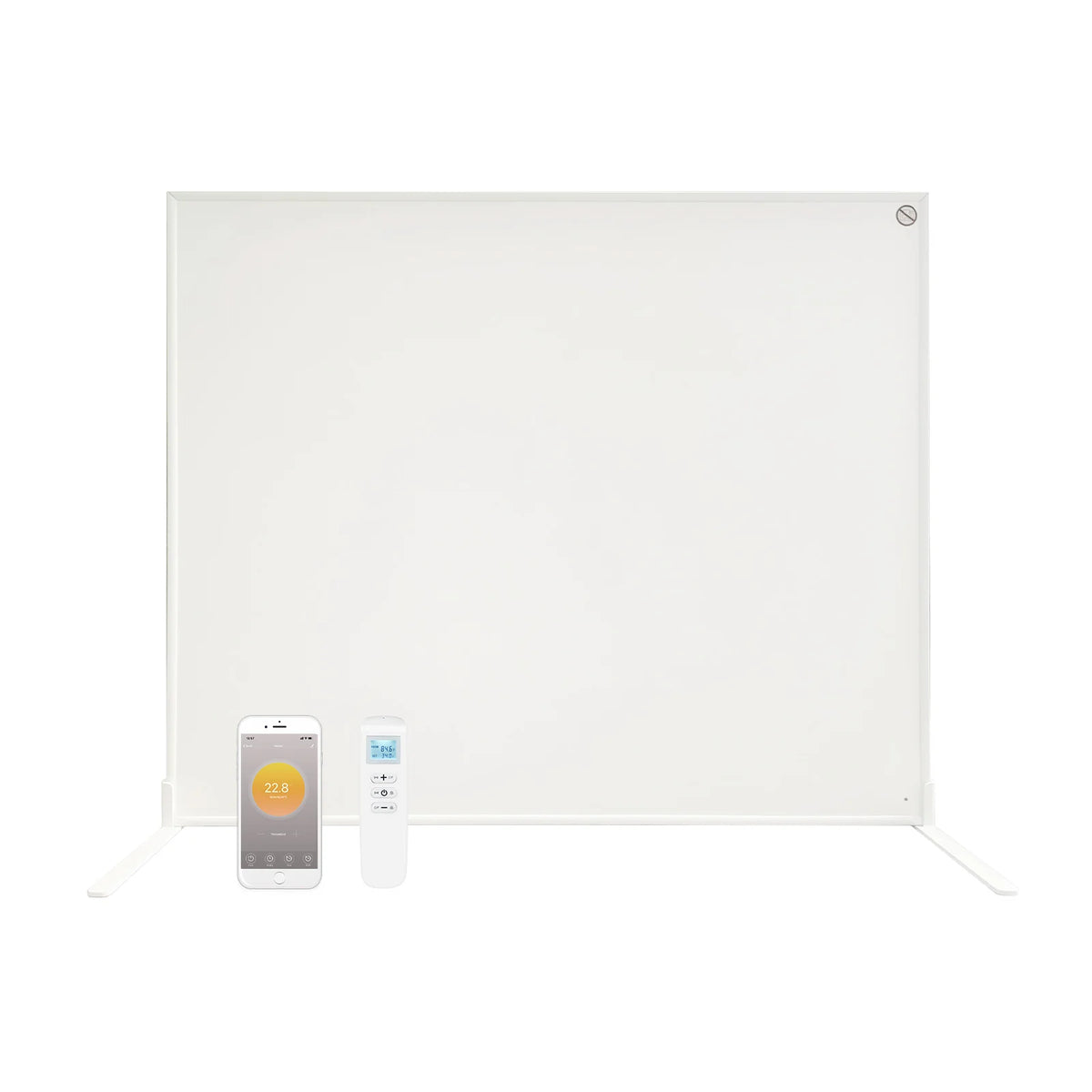 Seconde chance - QH-SP panneau infrarouge déplaçable avec télécommande Wi‑Fi 350, 450 et 700 Watt - 700 Watt 60 x 90 cm