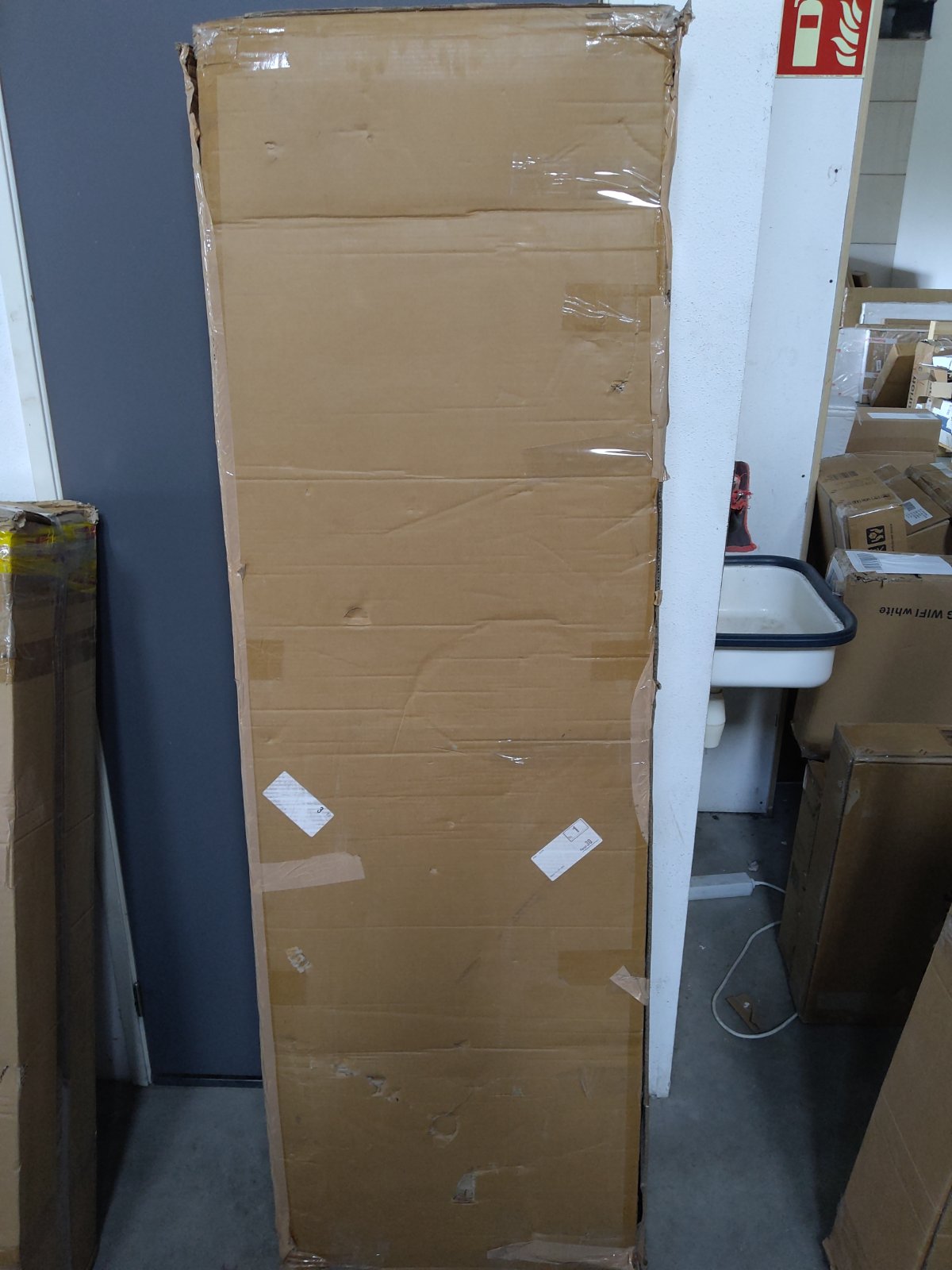 Tweedekans - Elektrische radiator verticaal wit met spiegel 1200Watt NeoTherm - Default