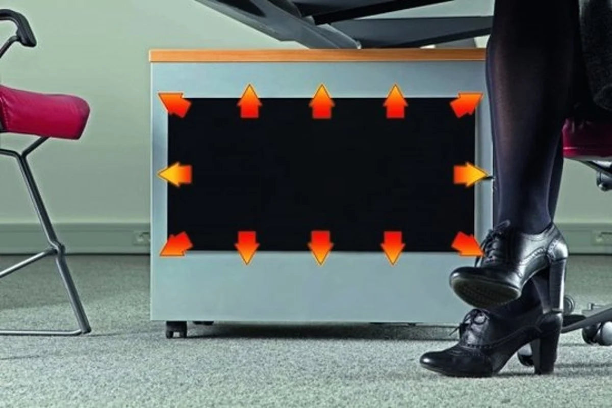 Tweedekans - Infrarood bureau verwarming fiber plaat zelf plakkend 150Watt inclusief dimmer - Default