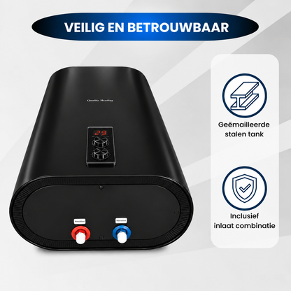 80 Liter QH dual tank elektrische boiler met digitale bediening