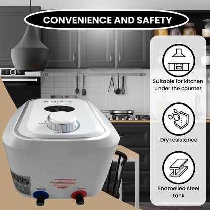 Chauffe-eau de cuisine 8 litres Extra Life Quality Heating