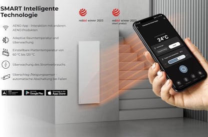 AENO GH4S panneau chauffant infrarouge intelligent WIFI - 700 watts