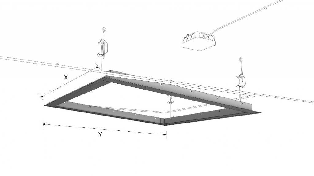 Aluminium frame voor de installatie van Ecosun